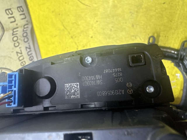 MERCEDES A2139056803 Блок кнопок центральной консоли в наличии Одесса