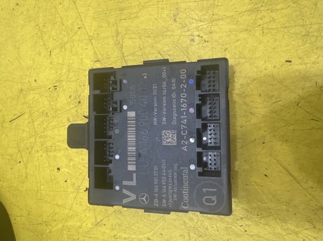 Блок комфорта передней двери A1669004002 MERCEDES