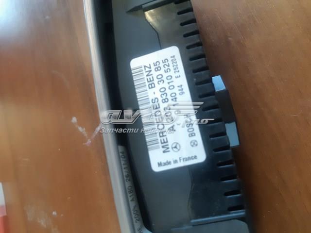A2038303085 MERCEDES Блок управления режимами отопления/кондиционирования купить в Днепр
