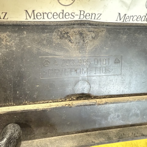 A2038850181 MERCEDES Панель крепления номерного знака переднего купить в Тернополь