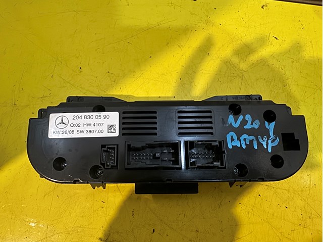 A2048300590 MERCEDES Блок управления режимами отопления/кондиционирования купить в Хмельницкий