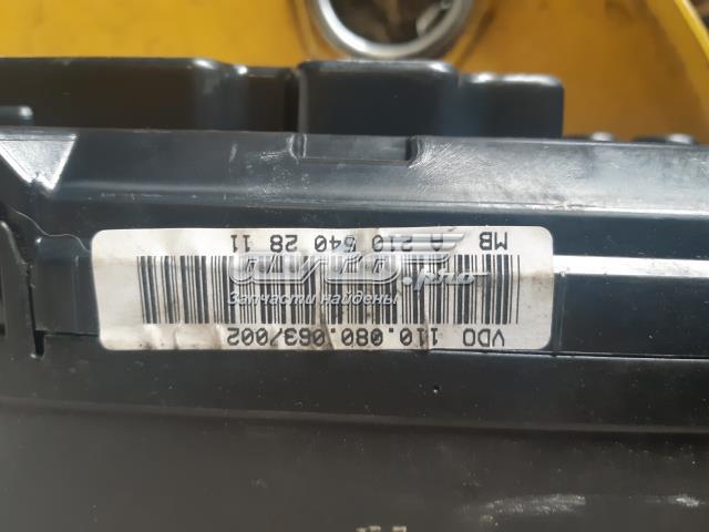 MERCEDES A2105402811 Приборная доска (щиток приборов) в наличии Полтава