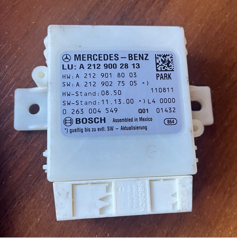 Модуль (блок ЭБУ) управления парктроником A2129002813 MERCEDES
