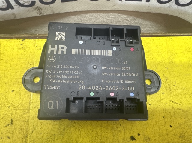 Блок комфорта A2129004006 MERCEDES