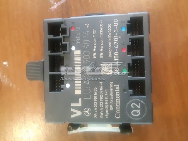 Блок комфорта передней двери A2129004014 MERCEDES