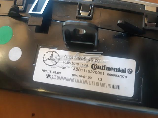 A2139054907 MERCEDES Блок управления кондиционером купить в Черкассы