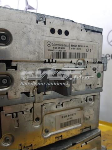 A2208203489 MERCEDES Магнитола купить в Чернигов