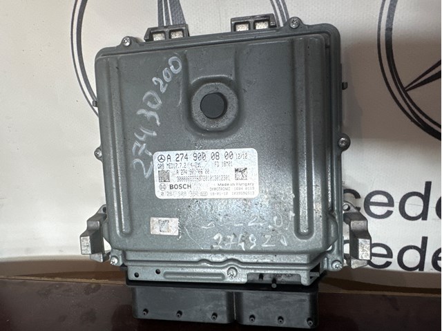 Компьютер двигателя A2749000800 MERCEDES