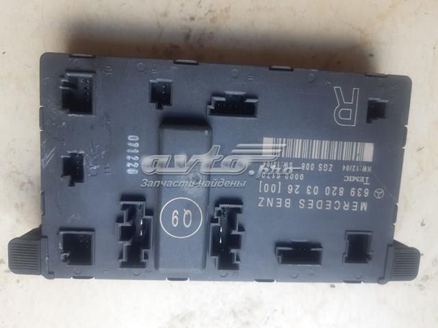 Блок комфорта передней двери A6398200326 MERCEDES