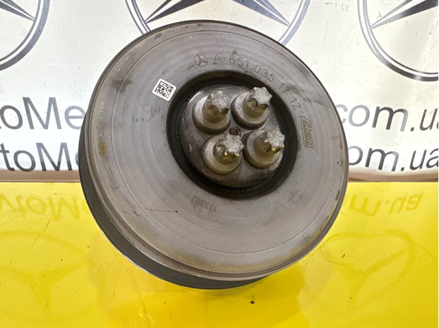 Шкив-демпфер коленвала A6510351912 MERCEDES