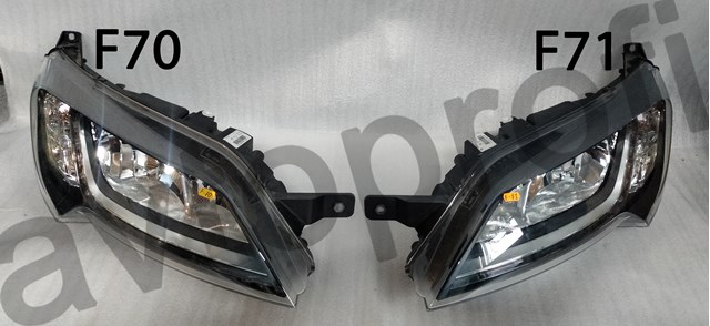 Блок фара левая 1394433080 FIAT