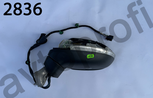 Зеркало левое 3G1857507DJ9B9 VAG