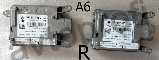 Датчик контроля мертвой зоны, задний 4G0907566D VAG