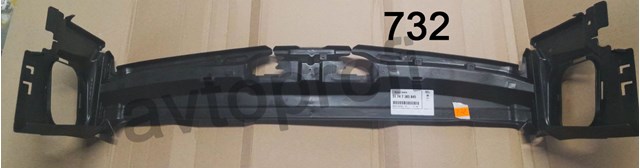Дефлектор радиатора верхний 51747383845 BMW