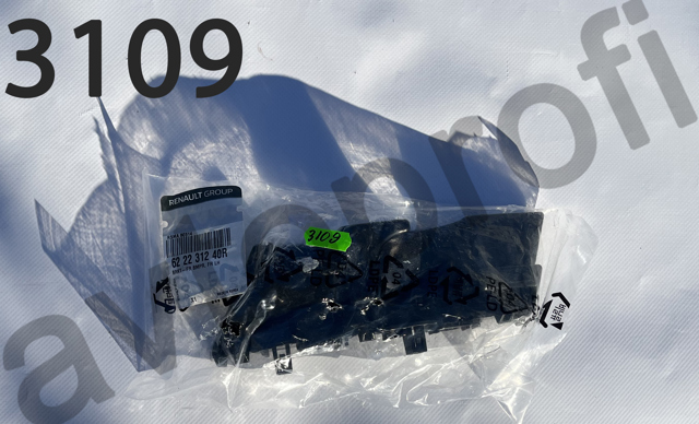 Направляющая переднего бампера, левая 622231240R RENAULT