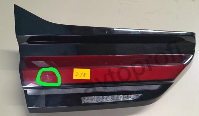 Фонарь задний левый, внутренний 63218493829 BMW
