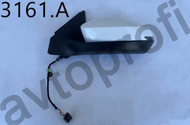 Зеркало заднего вида, левое 6VB857507A9B9 VAG