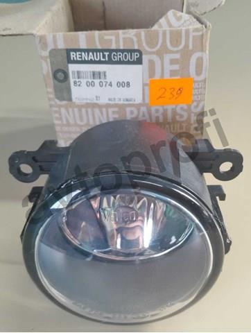 Фары противотуманные 8200074008 RENAULT