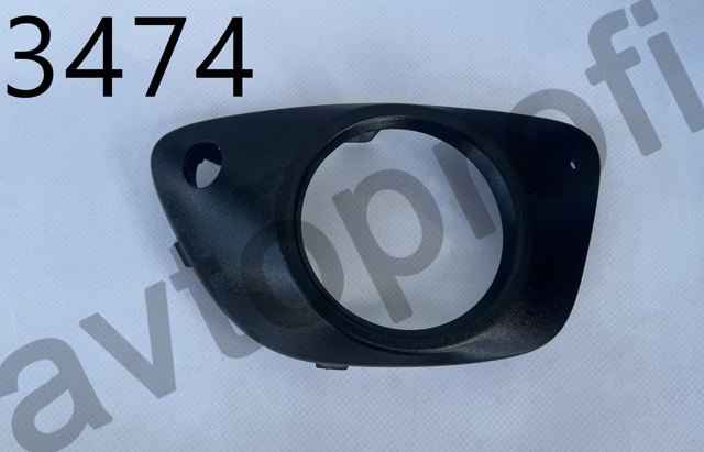 Ободок фары противотуманной 95B807795B1E0 PORSCHE