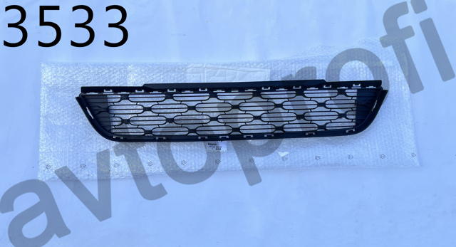 Центральная решетка переднего бампера 98120622XT PEUGEOT