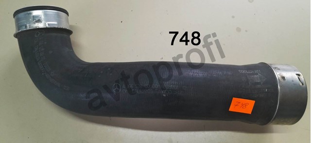 Патрубок интеркуллера A1665280000 MERCEDES