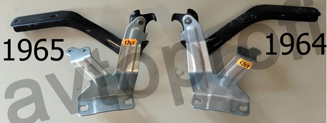 Левая петля капота F54013NFMA NISSAN