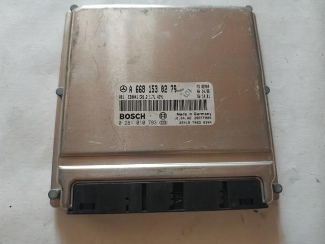 Электронный блок управления двигателем A6681530279 MERCEDES