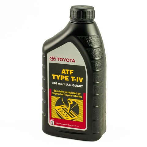 Toyota atf type t-iv 1qt (946 ml)х6 00279-000T4