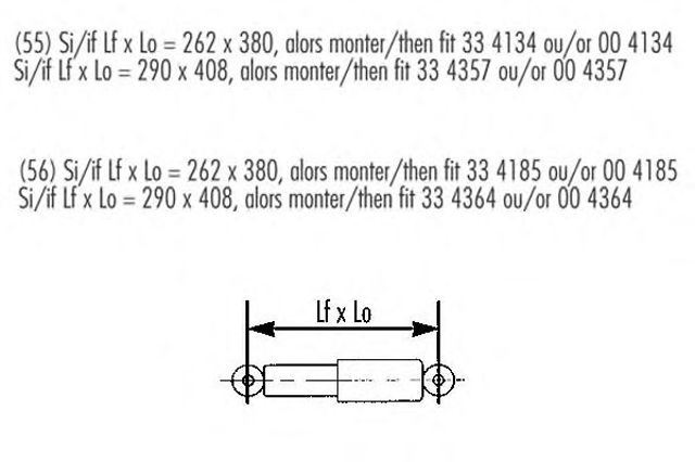 004357 record амортизатор oil задній ціна за 1 шт.упак.по 2 шт.(лівий+правий) 004357