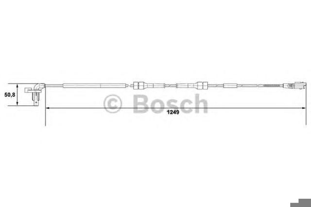 0265007666 BOSCH Датчик АБС (ABS) передний купить в Киев