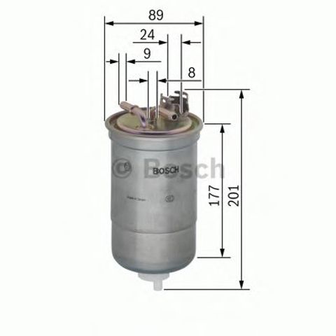 BOSCH 0450906374 Фильтр топливный в наличии Черновцы