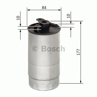0450906451 BOSCH Фильтр топливный купить в Киев