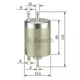0450915001 BOSCH Фильтр топливный купить в Ирпень