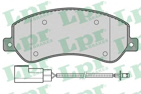 05P1260 Передние тормозные колодки купить Черновцы