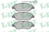 Колодки тормозные передние дисковые 05P1267 LPR