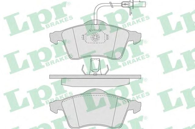 LPR 05P787 Колодки тормозные передние дисковые в наличии Сумы