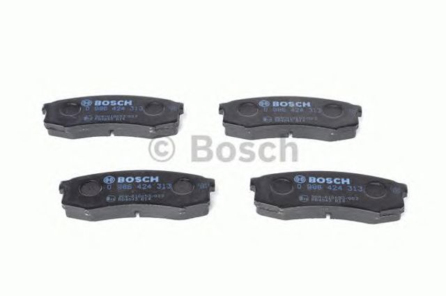 BOSCH 0986424313 Колодки тормозные задние дисковые в наличии Украина