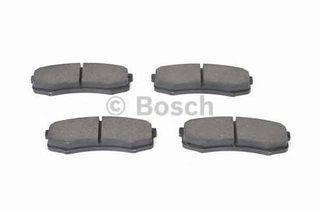 0986424313 BOSCH Задние тормозные колодки купить в Ровно
