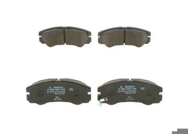 BOSCH 0986424366 Колодки тормозные передние дисковые в наличии Одесса