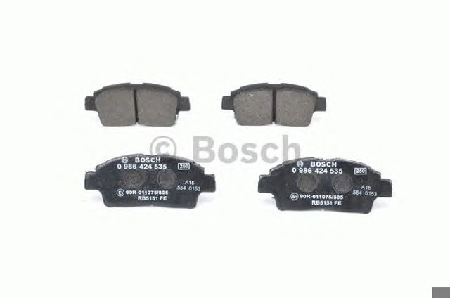 BOSCH 0986424535 Передние тормозные колодки в наличии Ирпень