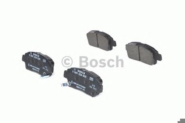 0986424535 BOSCH Передние тормозные колодки купить в Украина