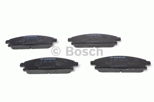 0986424715 BOSCH Колодки тормозные передние дисковые купить в Днепр