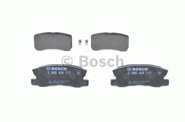 BOSCH 0986424717 Колодки тормозные задние дисковые в наличии Черкассы