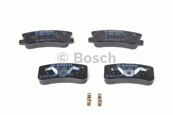 0986424717 BOSCH Задние тормозные колодки купить в Николаев