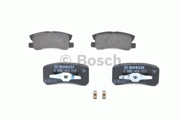 BOSCH 0986424717 Колодки тормозные задние дисковые в наличии Чернигов