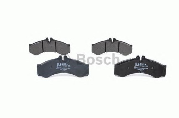 0986424832 BOSCH Передние тормозные колодки купить в Сумы