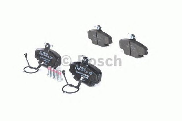 0986467720 Колодки тормозные передние дисковые купить Одесса