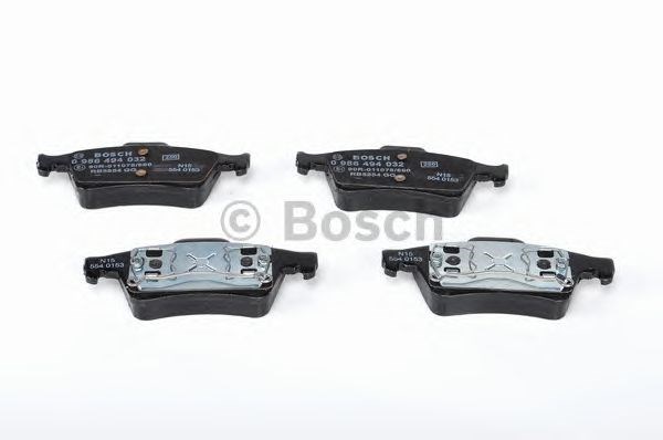 0986494032 BOSCH Колодки тормозные задние дисковые купить в Львов