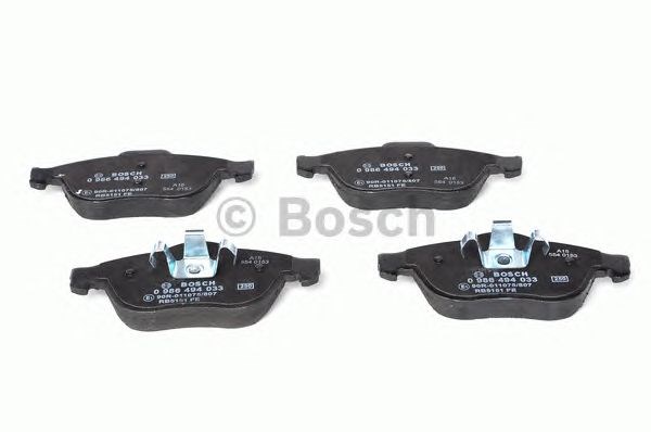 0986494033 BOSCH Колодки тормозные передние дисковые купить в Кривой Рог