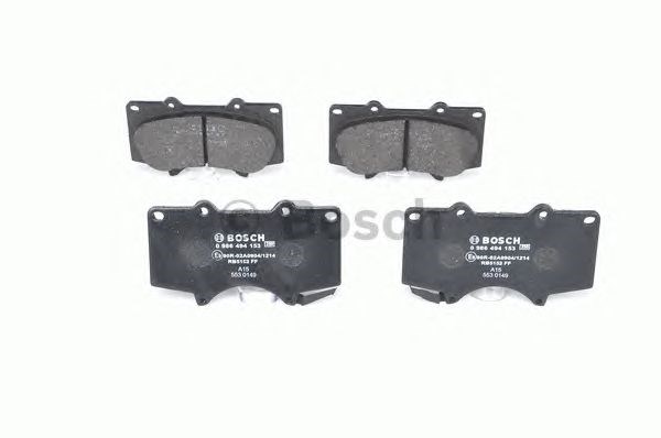0986494153 BOSCH Передние тормозные колодки купить в Хмельницкий